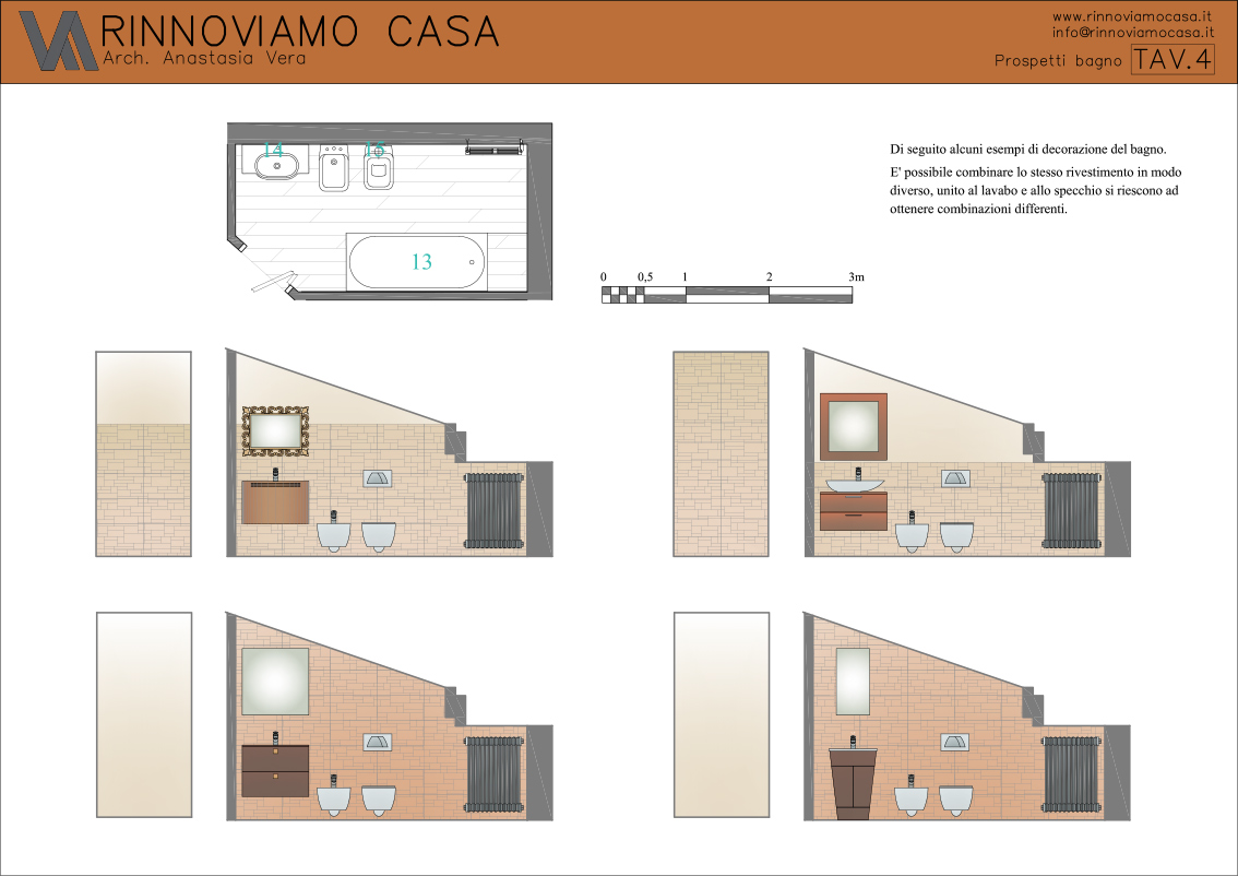 Progetto su misura rinnoviamo casa consulenza architettonica e ... Progettazione interni casa
